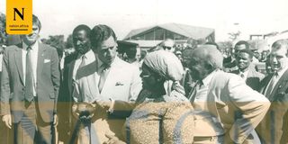 Prince Charles visit to Kenya 1970s