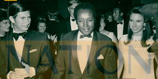 Prince Charles visit to Kenya 1970s