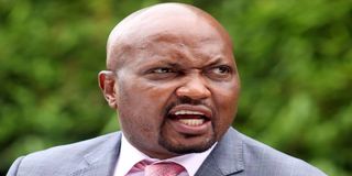 Trade Cabinet Secretary Moses Kuria