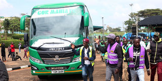 Gor Mahia bus