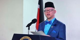 Government Spokesperson Isaac Mwaura