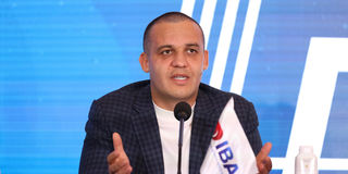 International Boxing Association (IBA) President, Russia's Umar Kremlev