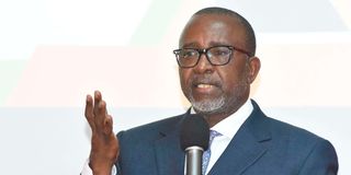 Agriculture Cabinet Secretary Mithika Linturi.