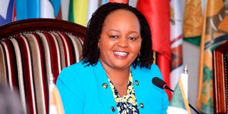 Council of Governors Chairperson Anne Waiguru