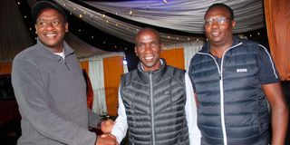 Eliud Kipchoge and Kipchimatt Group of companies executives