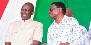 William Ruto and James Orengo
