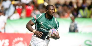 Kenya Sevens player Dennis Ombachi