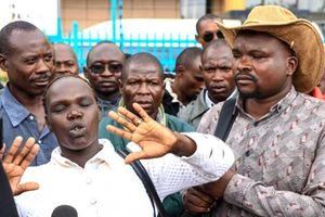 Teachers working in North Eastern region outside the TSC headquarters