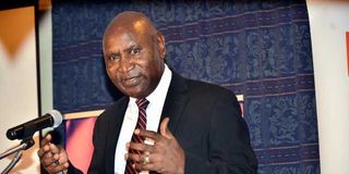 Former Auditor-General  Edward Ouko