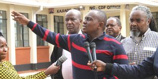 Kajiado North MP Onesmus Ngogoyo 