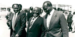 Ugandan President Godfrey Binaisa