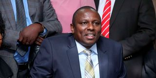 National Assembly Majority Leader Kimani Ichung’wa