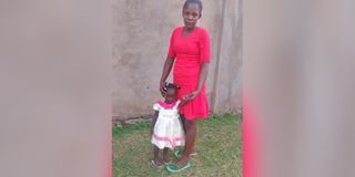 Nancy Naliaka and Lucky Nasimiyu 