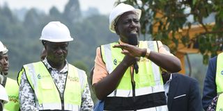 President William Ruto and Deputy President Rigathi Gachagua