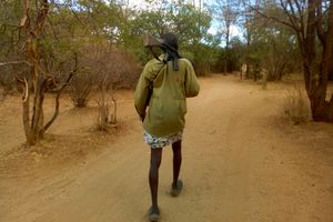 A national police reservist at Amolem village in Kerio Valley