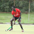 Kenya men's hockey five-aside team players Moses Mungai (left) and Sheldon Kimutai