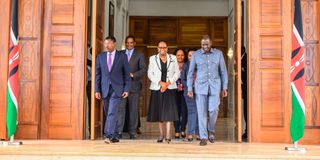 Ruto meets Koome