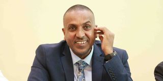 Football Kenya Federation presidential candidate Twaha Mbarak