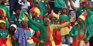 Cameroon fans