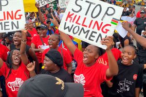 Anti-femicide protest