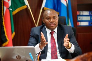 Ministry of Mining Principal Secretary Elijah Mwangi