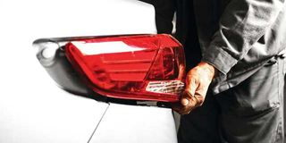 rear lamp to vehicle