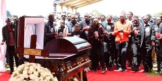 Kelvin Kiptum burial