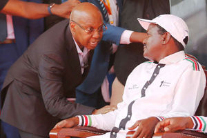 Jimi Wanjigi and Kalonzo Musyoka