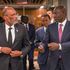 President William Ruto and Haitian Prime Minister Ariel Henry at State House, Nairobi on Friday.