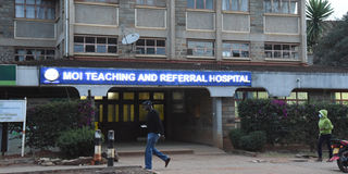 Moi Teaching and Referral Hospital (MTRH) in Eldoret, Uasin Gishu County