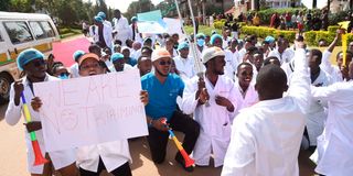 Doctors strike