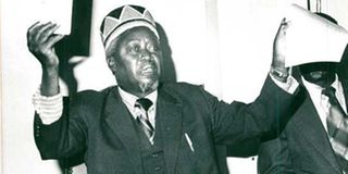 Jaramogi Oginga Odinga.