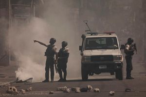 Haiti protest