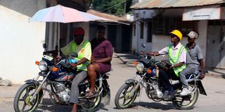 Boda boda operators