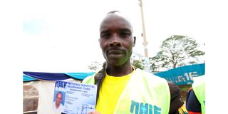 NHIF card