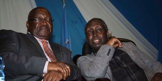 Ngugi wa Thiong’o and Henry Chakava