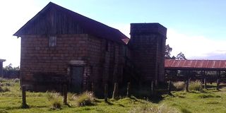 Abandoned building