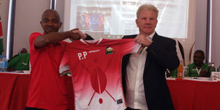 Paul Put and Nick Mwendwa