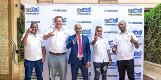 Betika sponsors drivers for Safari Rally