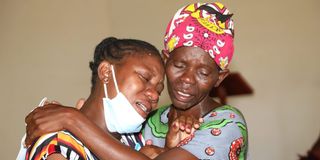 Families are overwhelmed with emotion after seeing their loved ones who died in Shakahola Forest.