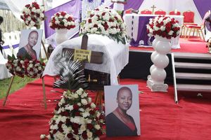 Rita Tinina burial narok casket body