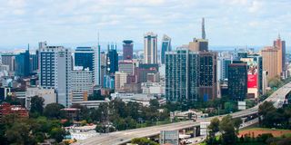 Nairobi City Skyline 