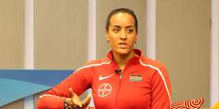 Kenya's fencing queen Alexandra Ndolo 