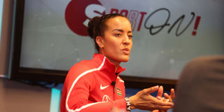 Kenya's fencing queen Alexandra Ndolo