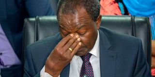 National Treasury and Economic Planning Cabinet Secretary Njuguna Ndung’u