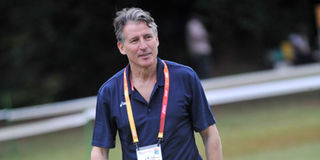 World Athletics President Sebastian Coe.