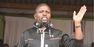 Trans Nzoia County Governor George Natembeya 