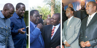 William Ruto and Raila Odinga