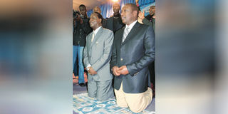 Raila Odinga and William Ruto