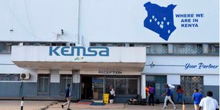 The Kenya Medical Supplies Authority (Kemsa) Head Office Nairobi at Commercial Street, Industrial Area.